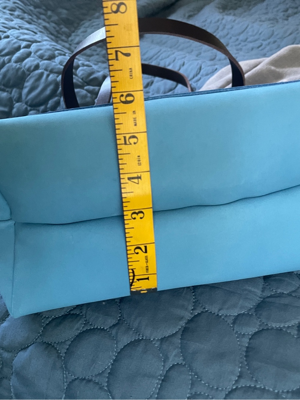 Portland Leather Goods LARGE zipper tote - Picture 7 of 9